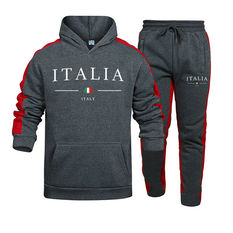 Setelan Training Pria 2 Pcs, P - Street Fashion Hoodie ulasan dan harga