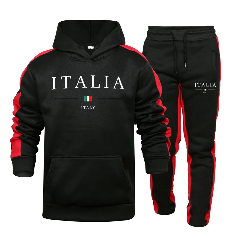 Setelan Training Pria 2 Pcs, P - Street Fashion Hoodie ulasan dan harga