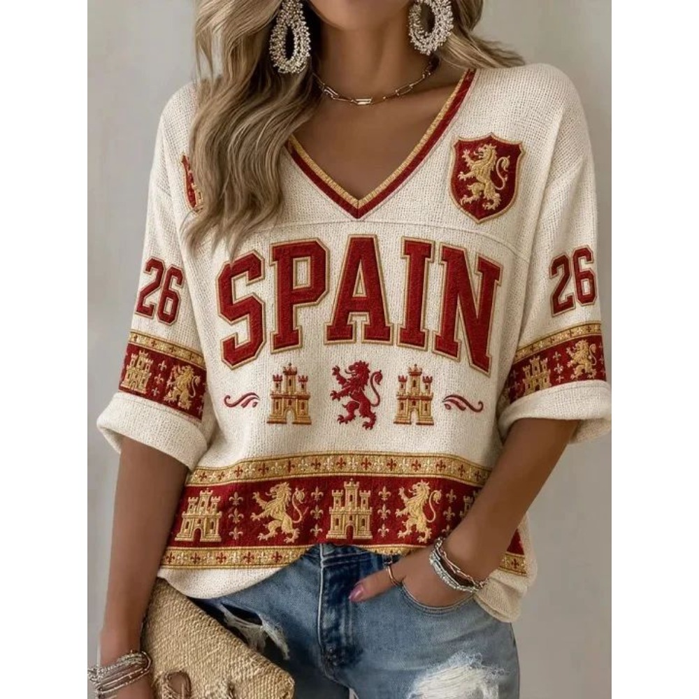 Kaos Penggemar Sepak Bola Span - Street Fashion In Spain ulasan dan harga