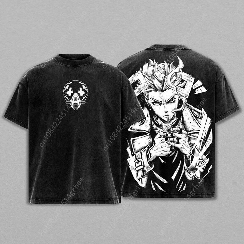Gachiakuta Vintage Anime Washe - Street Fashion Anime ulasan dan harga