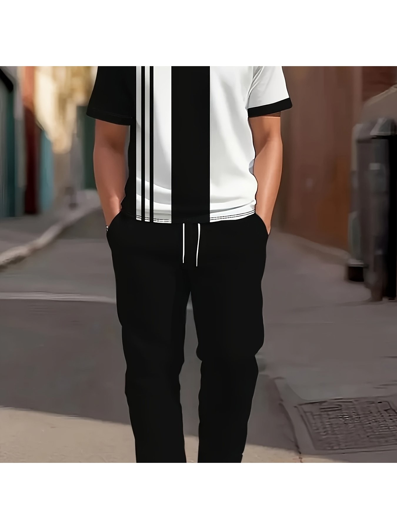 Setelan Celana Panjang Lengan  - Street Summer Fashion ulasan dan harga