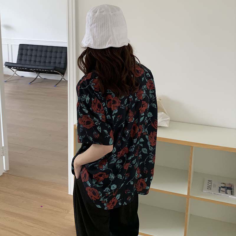 Kemeja Wanita Retro Fashion Mu - Street Fashion Hong Kong ulasan dan harga