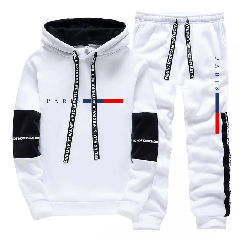Setelan Pria/Hoodie/Celana Par - Street Fashion Hoodie ulasan dan harga