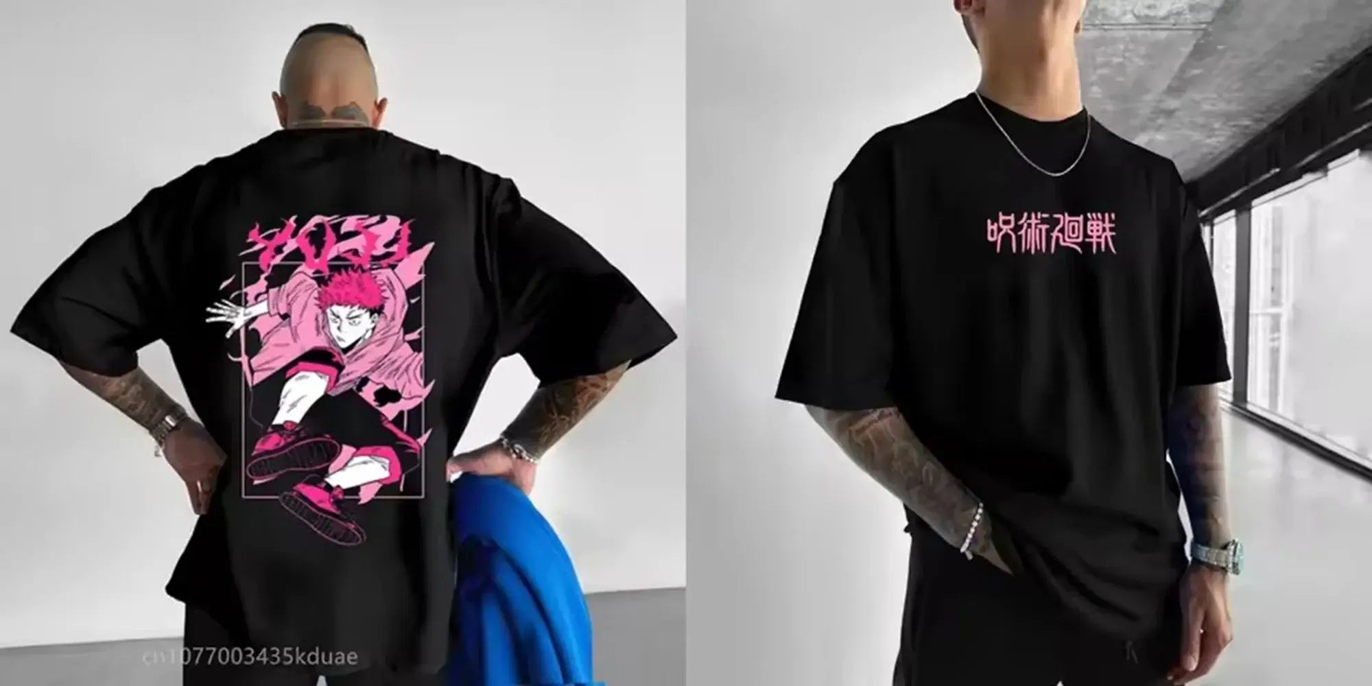 Kaus Jujitsu Kaisen Atasan Gra - Street Fashion Anime ulasan dan harga