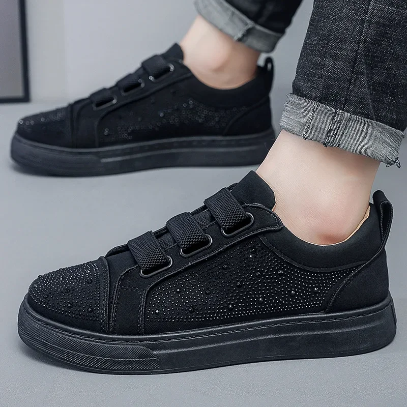 Sepatu Sneakers Pria Musim Gug - Street Fashion Hong Kong ulasan dan harga