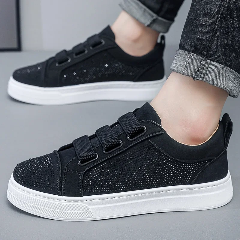 Sepatu Sneakers Pria Musim Gug - Street Fashion Hong Kong ulasan dan harga