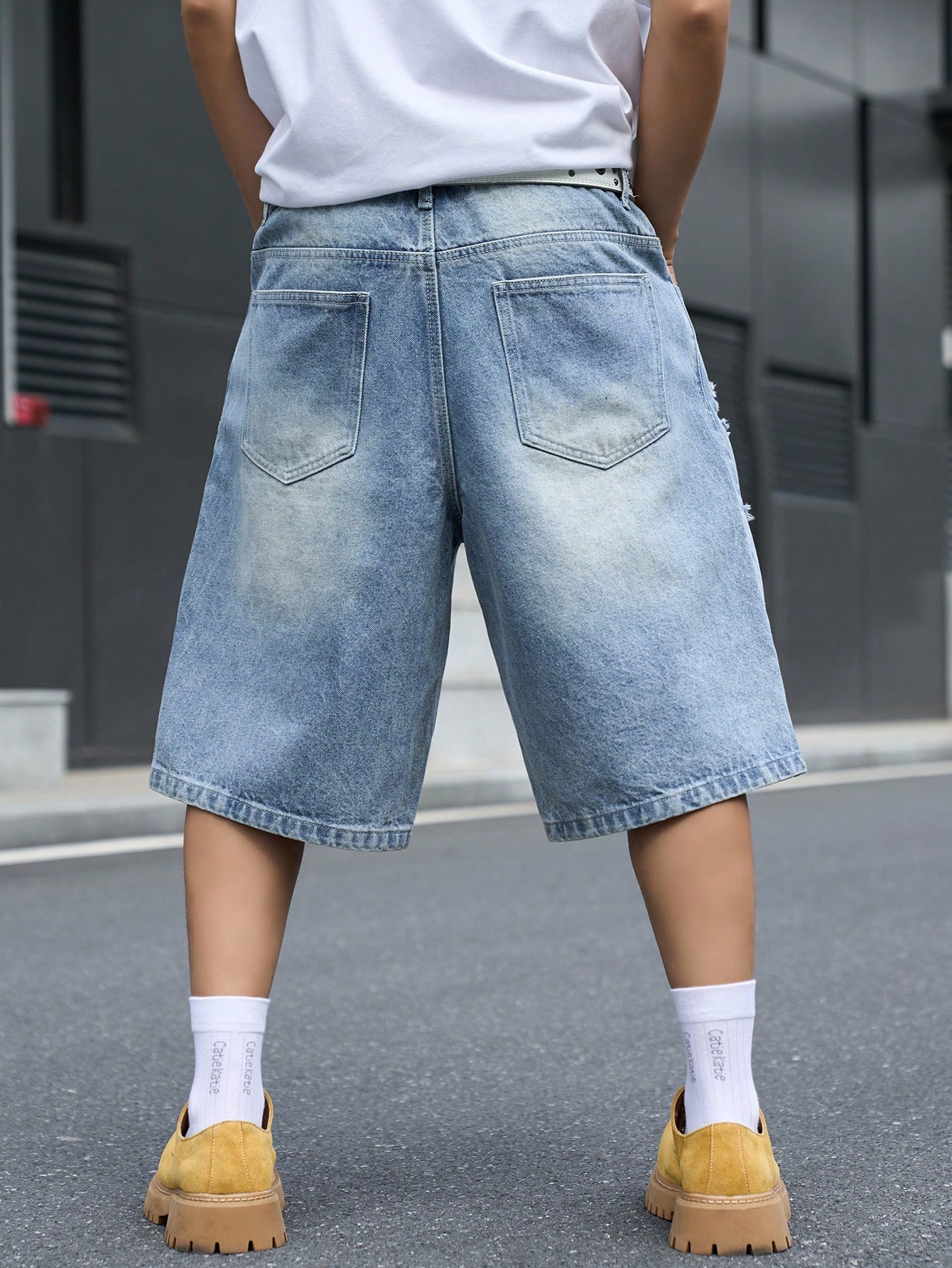 Celana Pendek Denim Pria Model - Street Fashion Dance ulasan dan harga