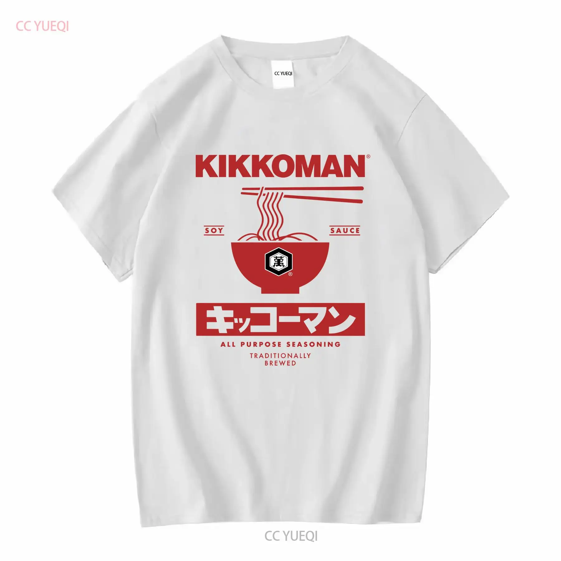 Kikkoman Mie Label Kecap Kaus  - Street Fashion In Japan ulasan dan harga