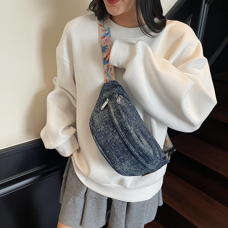 Tas Dada Biru Denim Untuk Wani - Street Fashion Trend 2025 ulasan dan harga